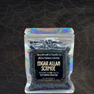 Edgar Allan Schmoe Sizzling Room Salt Crystal Potpourri: Spicy Pumpkin - Mini